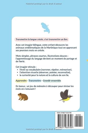 Imagier : Zannimo Matinik (Animaux de la Martinique)